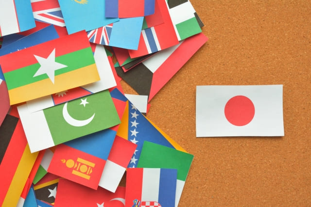 日本と世界各国の国旗