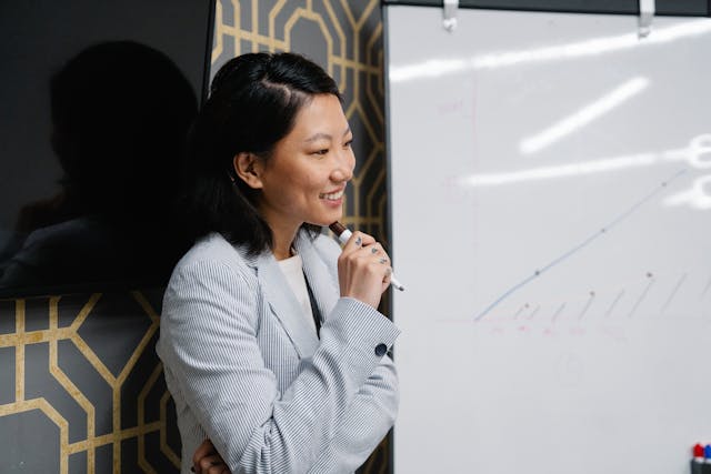 On-the-Job Trainingを実施している場面