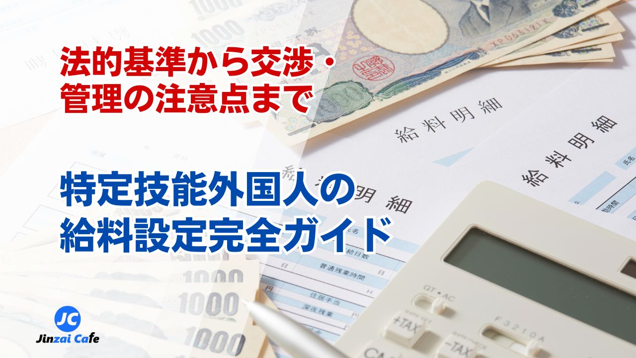 特定技能外国人　給料